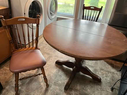 Photo of free Kitchen Table w/Chairs (I mile south of Menomonie) #2