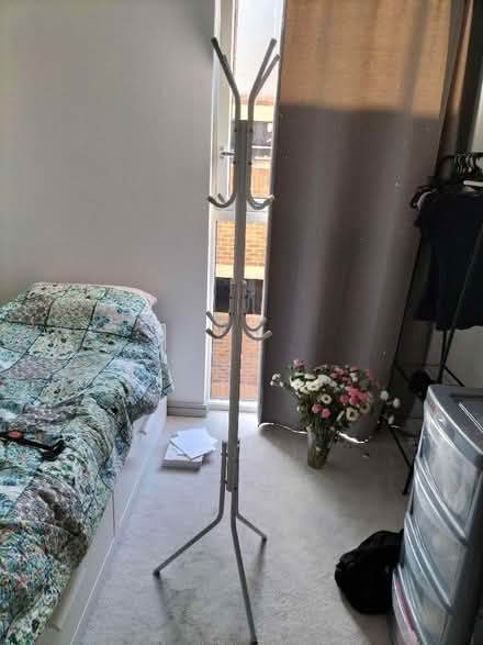Photo of free White freestanding coat stand (Staines-upon-Thames TW18) #1