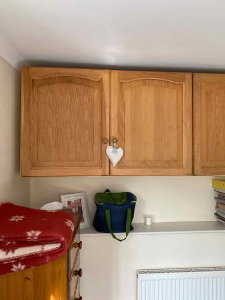 Photo of free Oak fronted kitchen wall units (Beaminster) #1