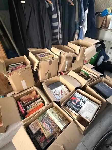 Photo of free 55 boxes of books ("E15" E15) #1