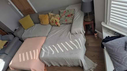 Photo of free Large L-shaped sofa bed (Earlsfield SW18) #4