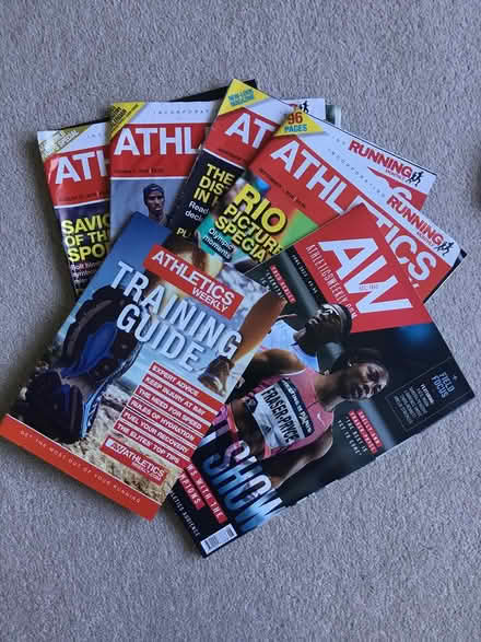 Photo of free Athletics Weekly mags (Carterknowle S7) #1