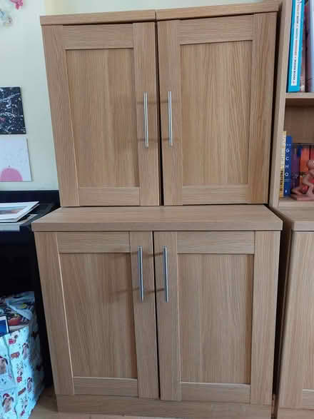 Photo of free Wooden cupboards (Eglwysbach LL28) #2
