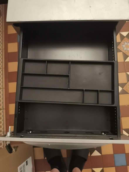 Photo of free Lockable Metal Filing Cabinet Office Pedestal 2 Drawer SE25 (South Norwood SE25) #1