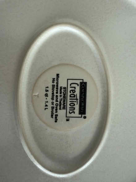 Photo of free Corningware Stoneware for baking (Lakeside drive in Oakland) #3