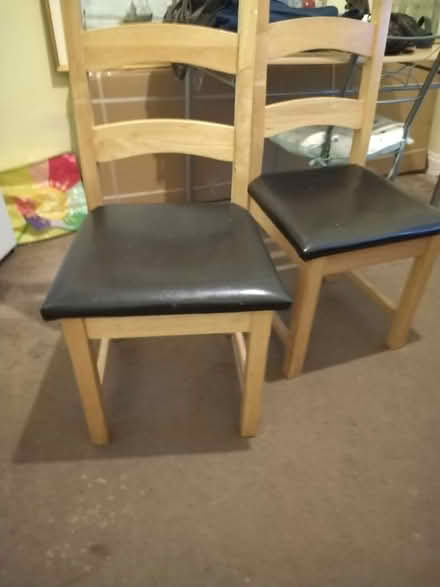 Photo of free 2 dining chairs (Portsmouth PO2) #3