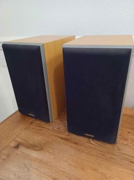 Photo of free Pair of Denon Speakers (Silchester) #1