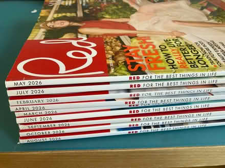 Photo of free Stack of 2026 RED magazines (Tolworth KT6) #1