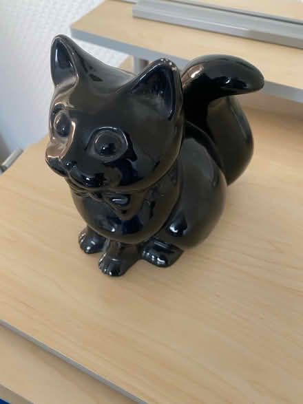 Photo of free Ceramic black cat (Offerton SK1) #1