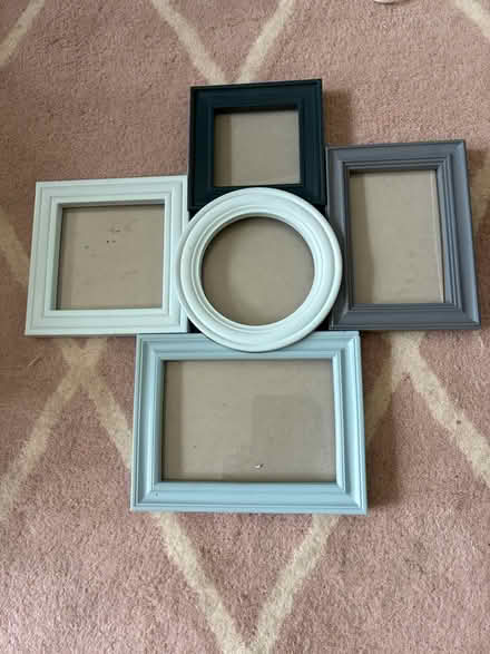 Photo of free Blue & grey picture frames x2 (Deansgrange) #1