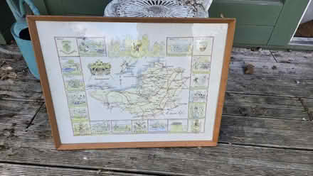 Photo of free Map of Somerset With Key Historic Events (Edington BA13) #1