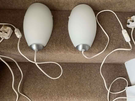 Photo of free Pair bedroom wall lights (Galgate LA2) #1