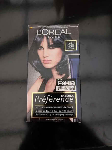 Photo of free L'Oréal Ferria starry night hair dye (Dover CT15) #1