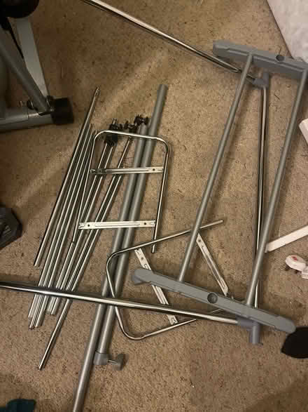 Photo of free Hanging rack /shoe rack at base (RG6) #1