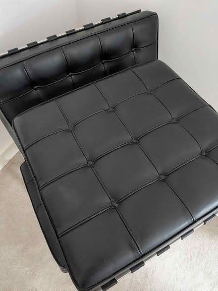 Photo of free Barcelona chair & foot rest (W5) #3