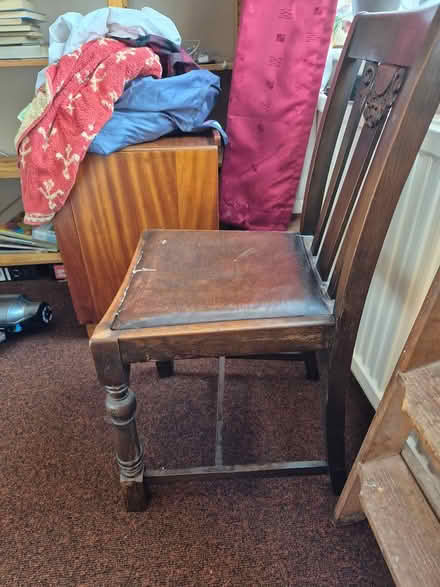 Photo of free Four dining chairs (Mynydd-Isa) #3