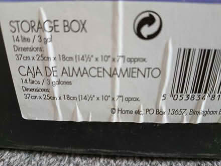 Photo of free Storage tub (Waterlooville PO7) #2
