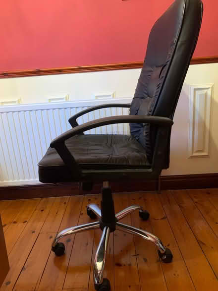 Photo of free 2 gas-lift office chairs (Millhouse Green S36) #4