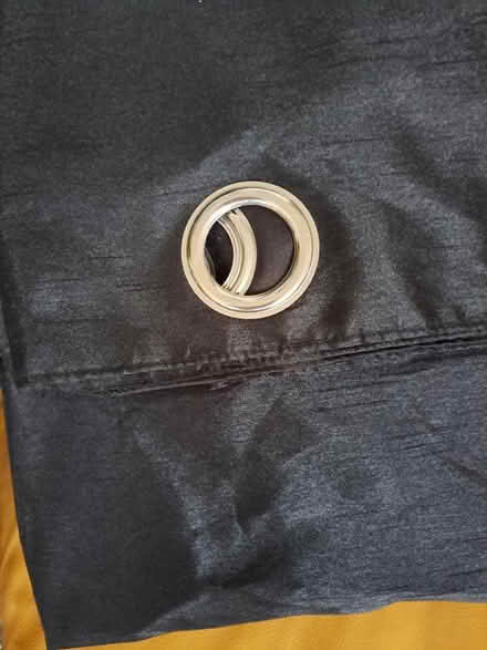Photo of free Black Ring Top Curtains (Crofton Park, Brockley) #2