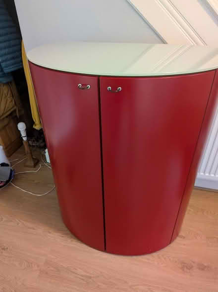 Photo of free Cabinet with red lacquered body (Cheadle SK8) #4