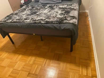 Photo of free Queen Size Metal Bedframe (Jarvis and Wellesley) #1