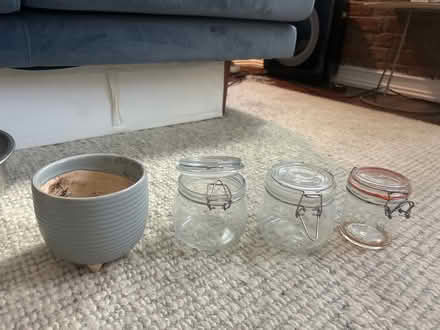 Photo of free Mason jars and plant pot (chinatown) #1