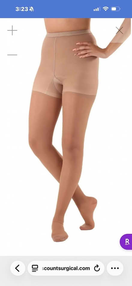 Photo of free compression stockings / tights (Ballard) #3