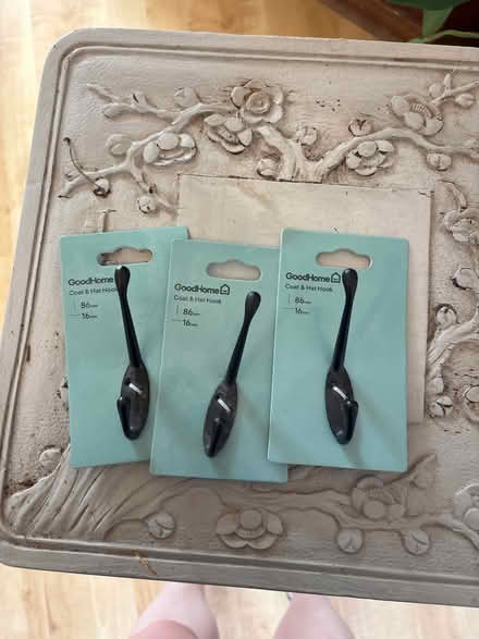 Photo of free 3 hooks (SW19 Gap Road) #1