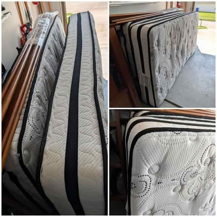 Photo of free Walnut Bunk/Double Twin Bed(s) (Stockbridge/McDonough Area) #3