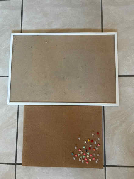 Photo of free 2 x cork pinboards/vision boards (Overton LL13) #1