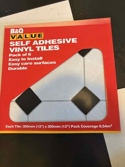 Photo of free Vinyl Tiles - self adhesive (c. 25 tiles) (Sharrow S7) #1