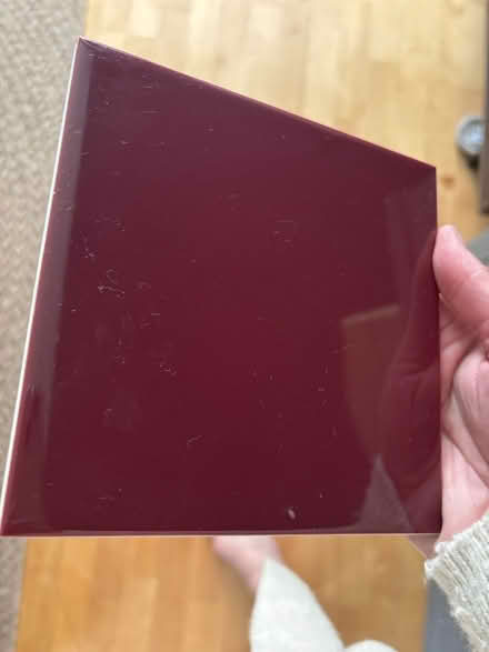 Photo of free Ceramic Wall tiles- Gloss Aubergine (Streatham SW16) #4