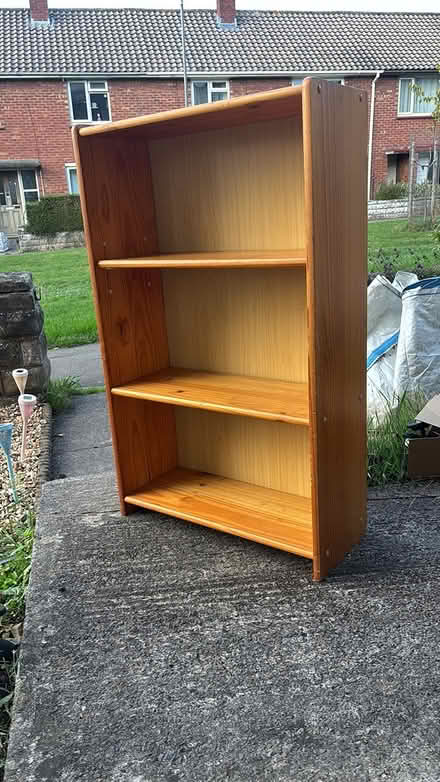 Photo of free Wooden shelves (Emerson’s green) #1