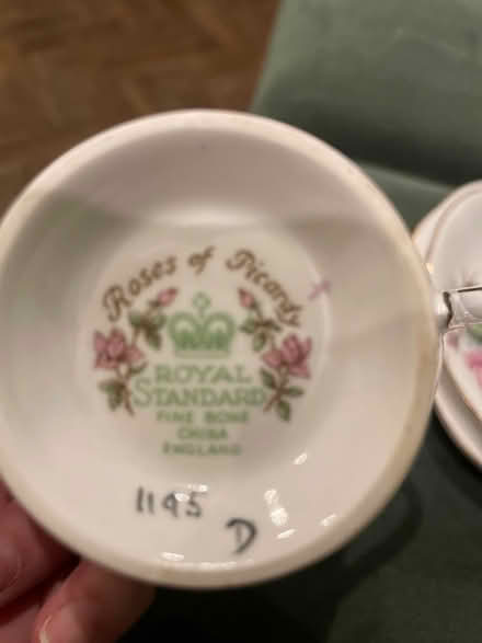 Photo of free Two teacups + matching saucers (Anerley SE20) #4