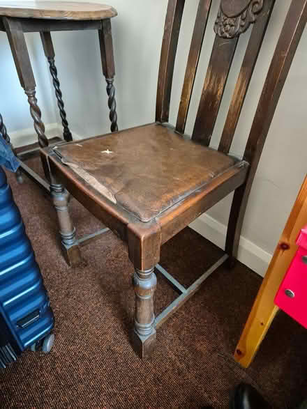 Photo of free Four dining chairs (Mynydd-Isa) #4