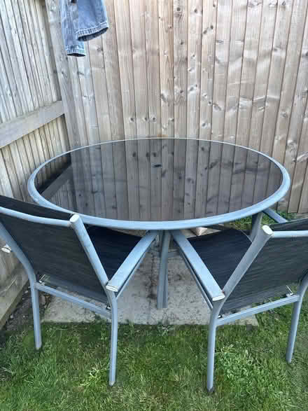 Photo of free Garden Table & 6 Chairs (Brierlow Bar SK17) #1