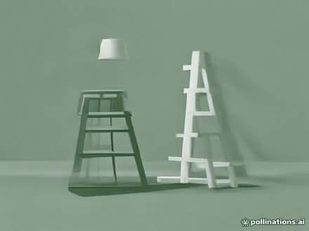 Photo of Ladder , wooden or wood and metal (Bohemia TN37) #1