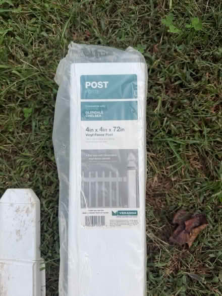Photo of free Plastic fence post and pieces (Philadelphia/South Jersey) #1