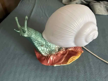 Photo of free Colour changing snail lamp (Highlands Village, N21) #1