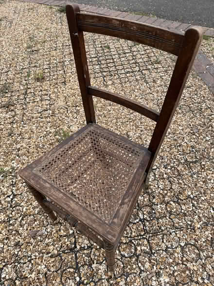Photo of free Chair With Loom Seat (Glenleigh Park TN39) #1