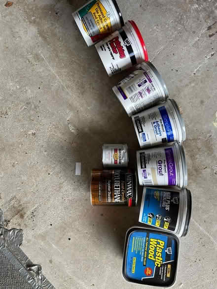 Photo of free Various grouts & Polyurethane (Somerset NJ near Rt 27) #1