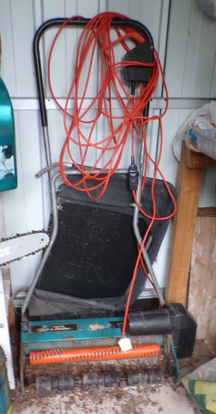 Photo of free Lawn scarifier (KT21 Ashtead Surrey) #1