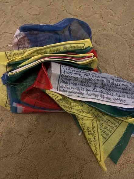 Photo of free Buddhist prayer flags (Worle BS22) #1