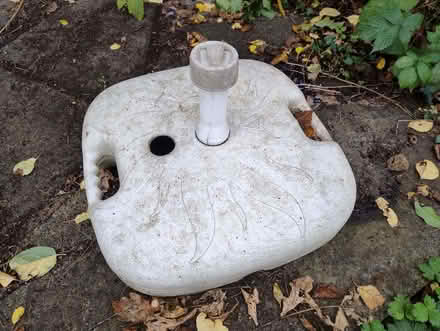 Photo of free Plastic Parasol Base (The Grange EH9) #1