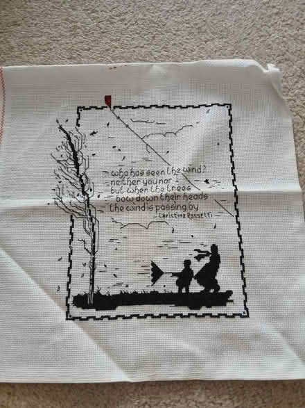Photo of free Completed cross stitch (Langney BN23) #1