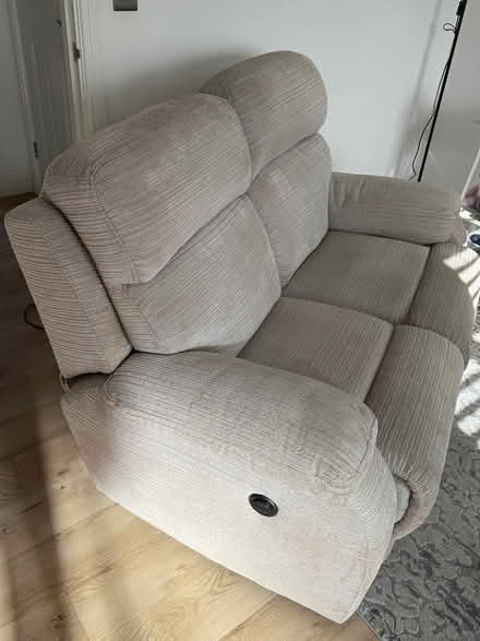 Photo of free Beige Fabric Recliner Sofa (Le11) #2