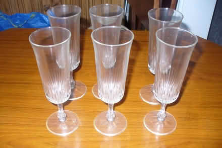 Photo of free 6 flute glasses (Far Bletchley MK3) #1