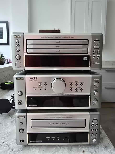 Photo of free DENON music system (SW15) #1