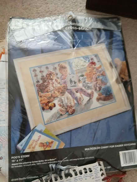 Photo of free Cross stitch kits, part done (Langney BN23) #4