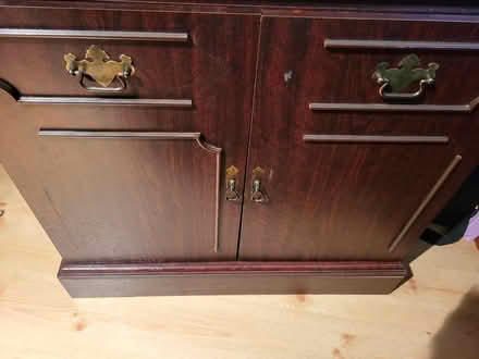 Photo of free Bureau desk unit (Round Green LU3) #3